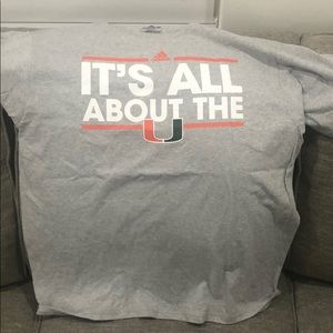 Miami Hurricanes “All About the U” shirt